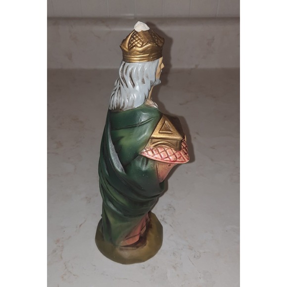 Vintage Nativity Wiseman Figurerine Japan - Picture 4 of 8